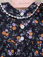Spooky Season Smocked Romper in Ditsy Floral
