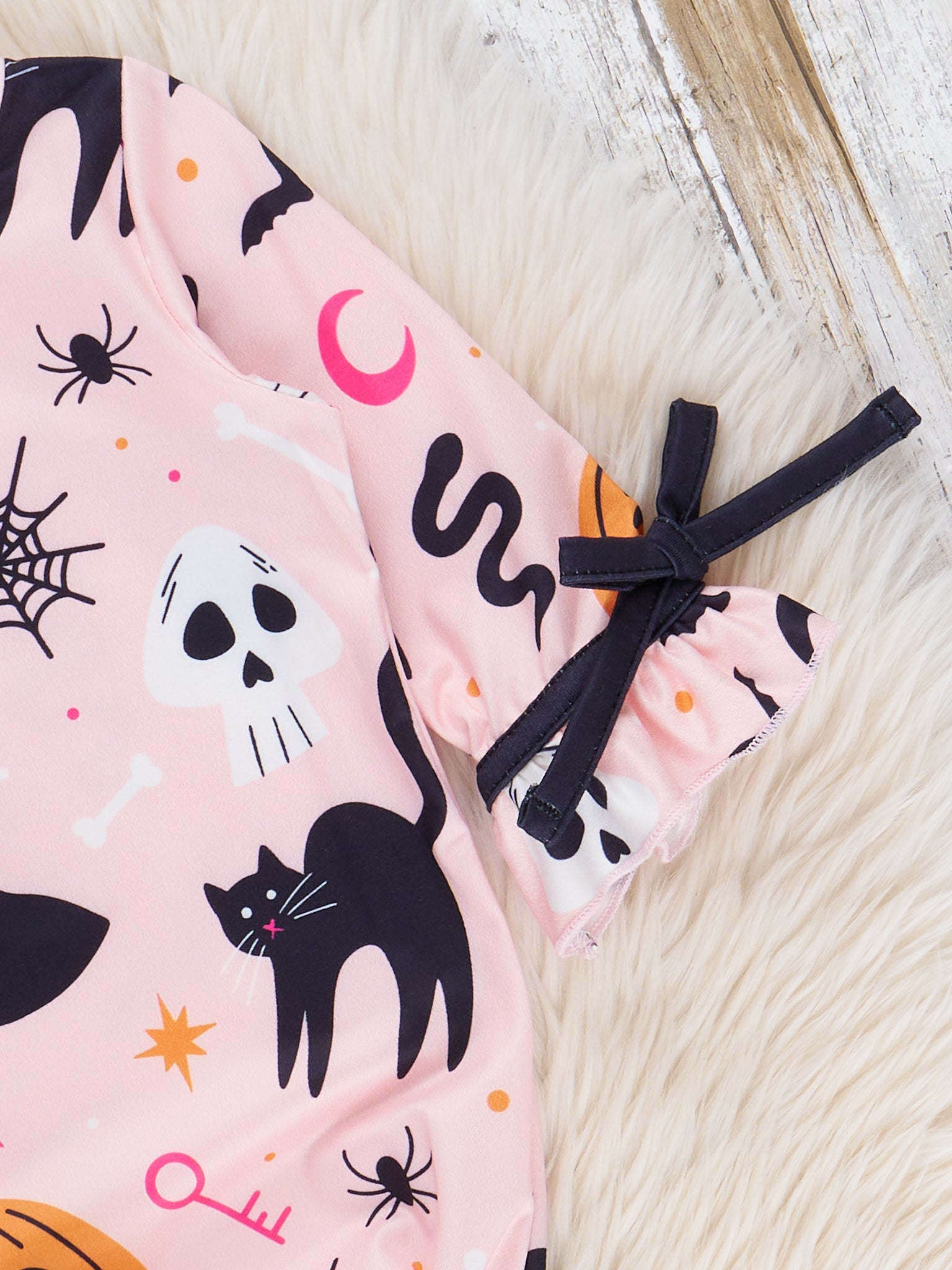 Pumpkins Paws and Potions Halloween Knot Gown