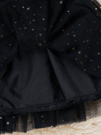 Starlight Jack-o-Lantern Embroidered Tulle Dress